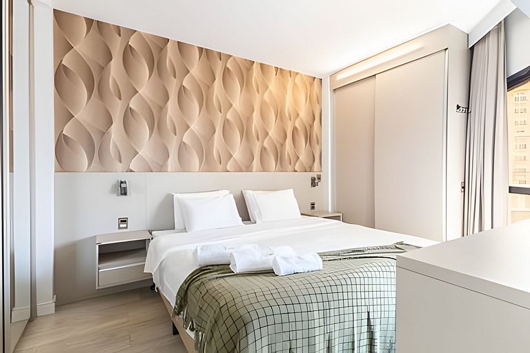 ARK Houses - Flat Moderno Vista-Mar - Piscina na Cobertura