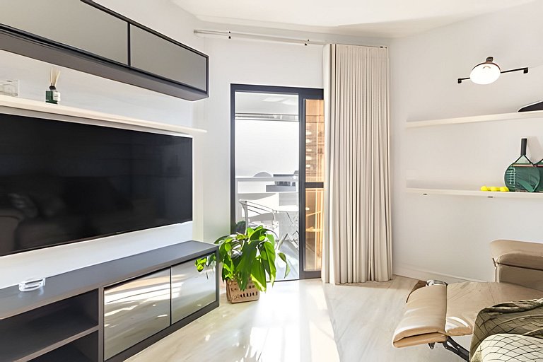 ARK Houses - Flat Moderno Vista-Mar - Piscina na Cobertura