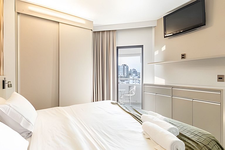 ARK Houses - Flat Moderno Vista-Mar - Piscina na Cobertura