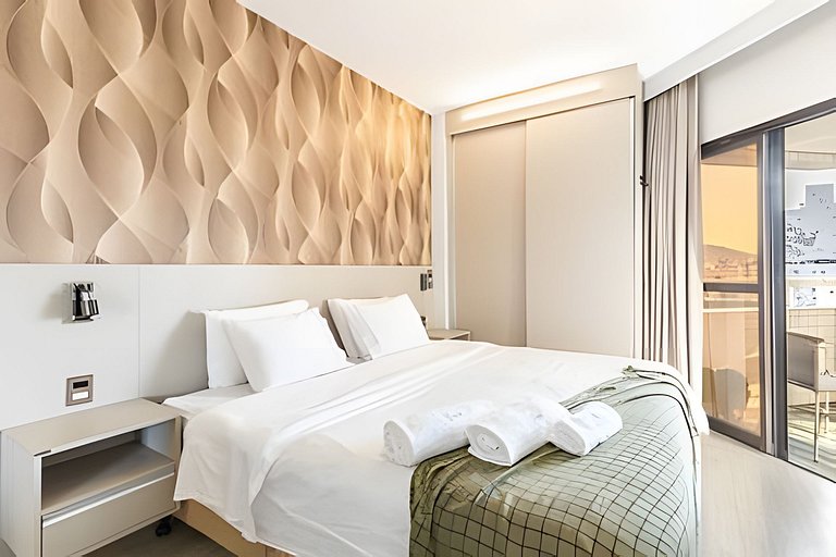 ARK Houses - Flat Moderno Vista-Mar - Piscina na Cobertura