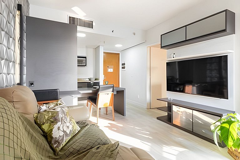 ARK Houses - Flat Moderno Vista-Mar - Piscina na Cobertura