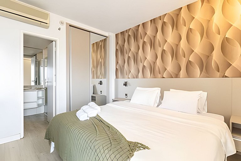 ARK Houses - Flat Moderno Vista-Mar - Piscina na Cobertura