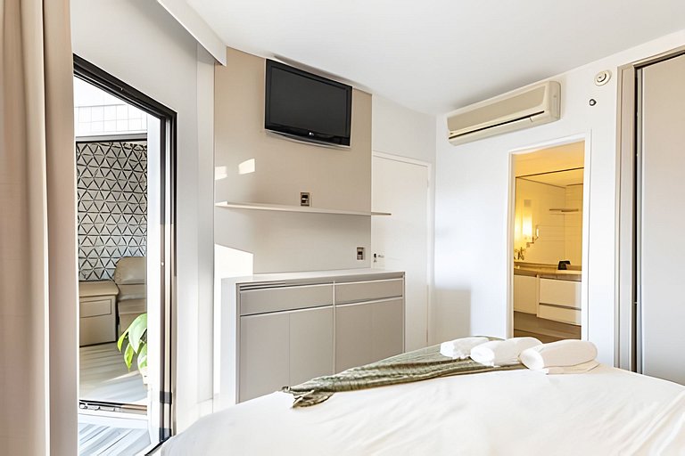 ARK Houses - Flat Moderno Vista-Mar - Piscina na Cobertura