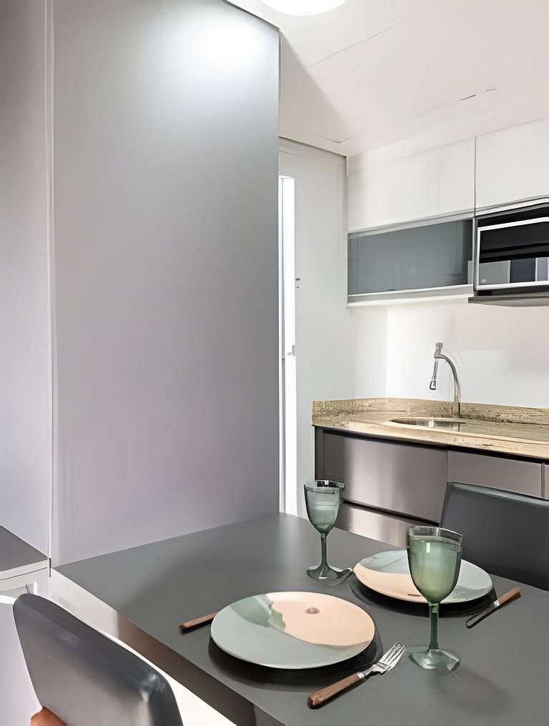 ARK Houses - Flat Moderno Vista-Mar - Piscina na Cobertura