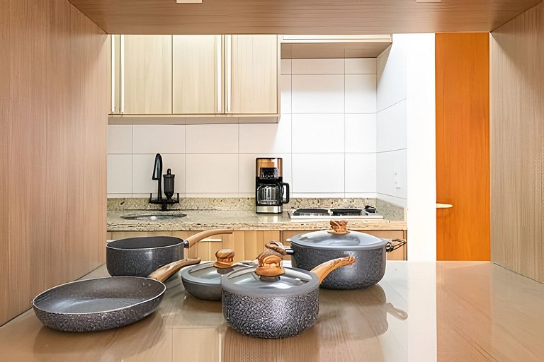 ARK Houses - Flat Vista-Mar - Piscina na Cobertura