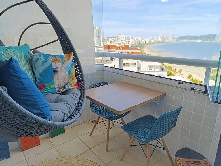 ARK - Flat Café na Varanda c/ Vista-Mar & Piscina